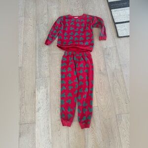 Monica + Andy Matching Mickey Holiday Set Red Green Size 10